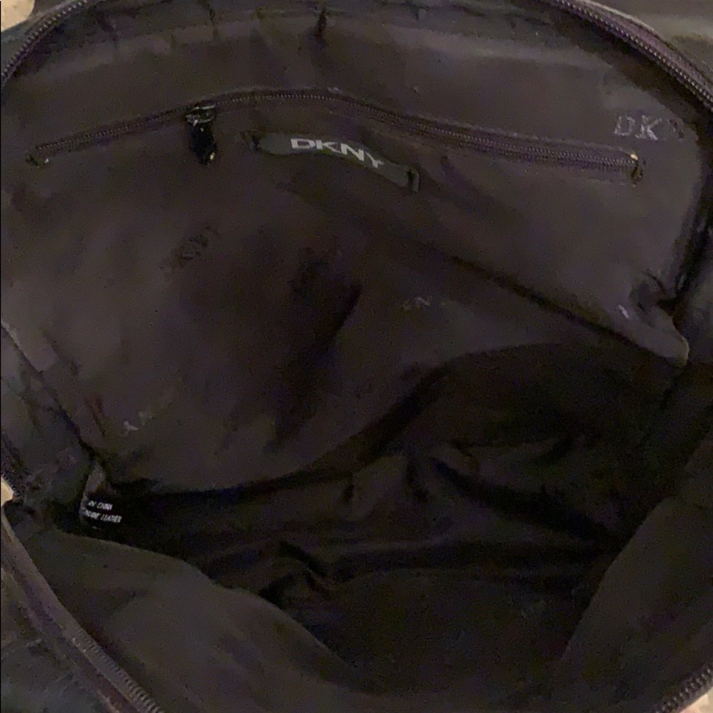 Dkny Leather Backpack - image 3